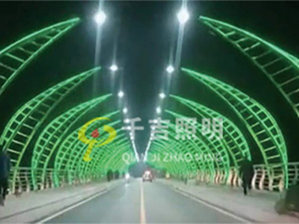 信陽肖家河橋景觀(guān)路燈工程案例