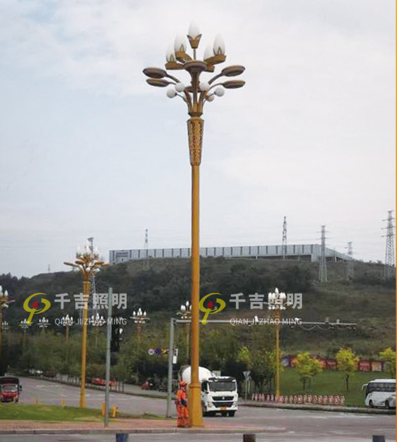 重慶江北區(qū)特色景觀(guān)路燈工程案例