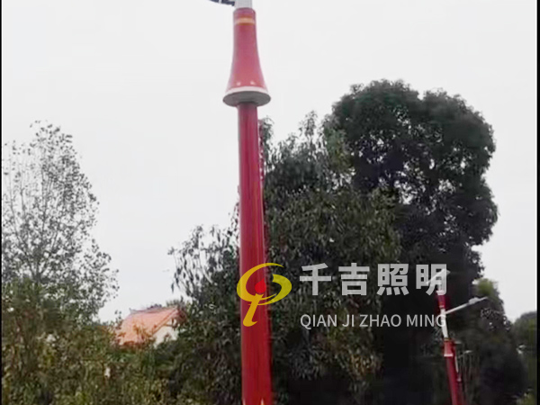 貴州省遵義市農(nóng)村太陽能路燈安裝案例